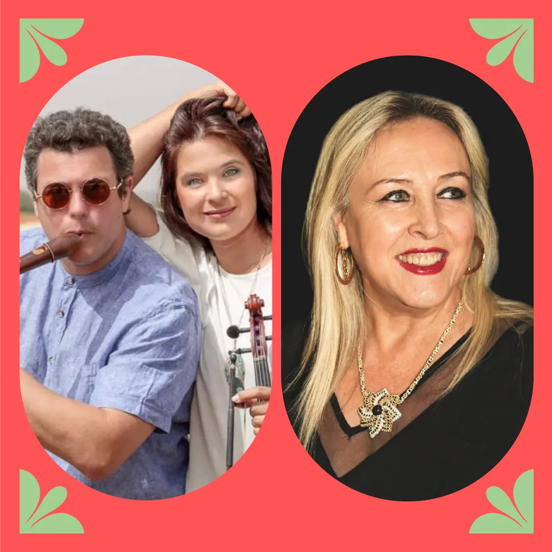 הוירטואזים יוליה ושאול בן -הר ולהקתם