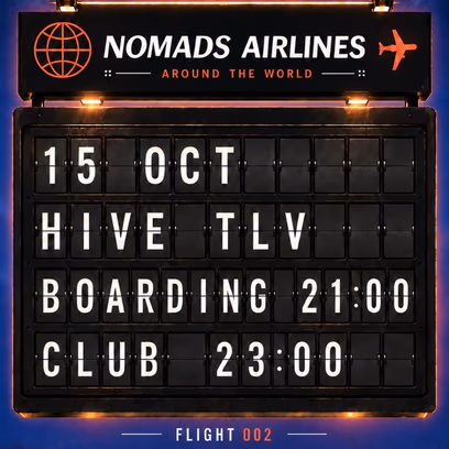 Nomads ~ 15.10 Thursday