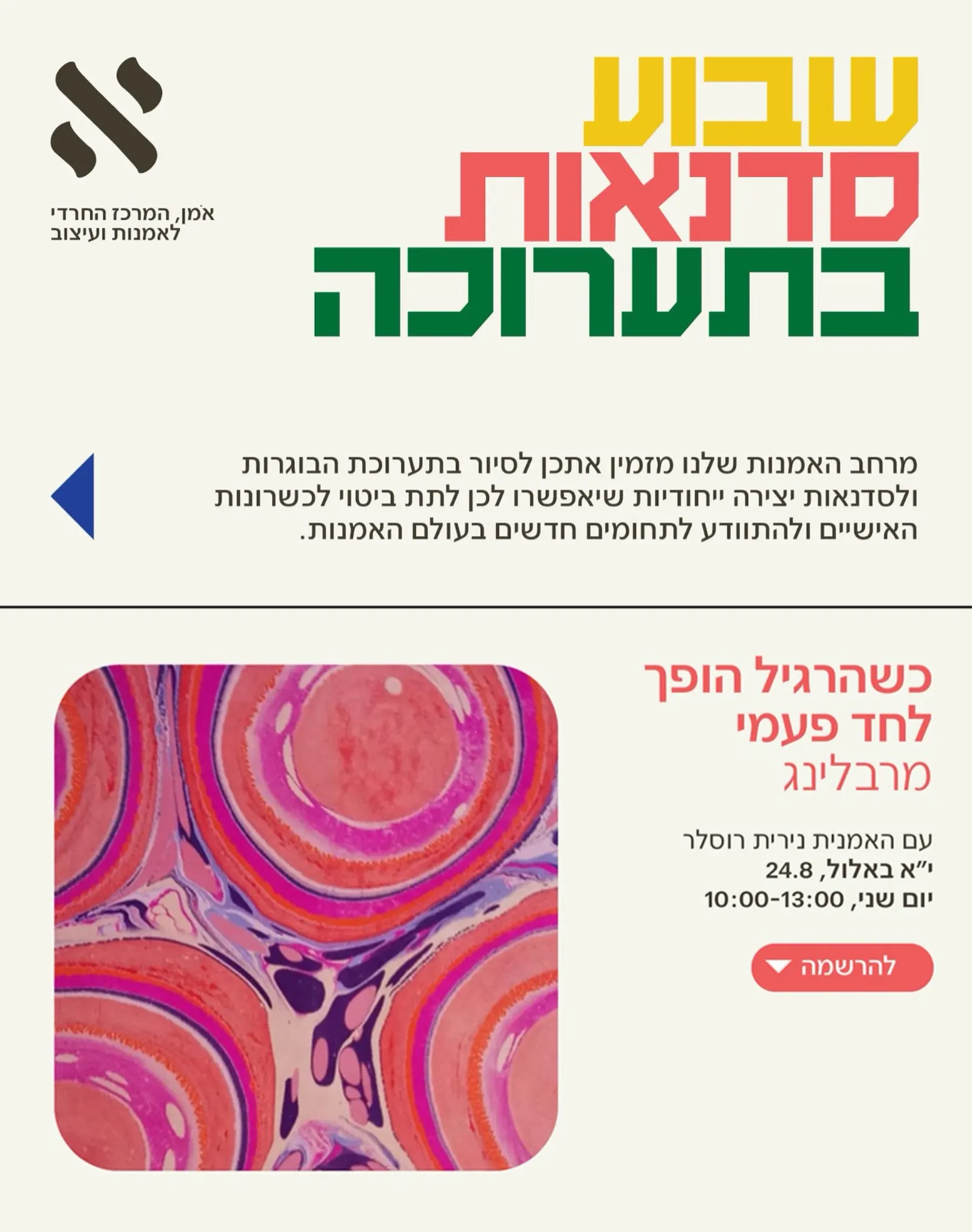 כשהרגיל הופך לחד פעמי — מרבלינג